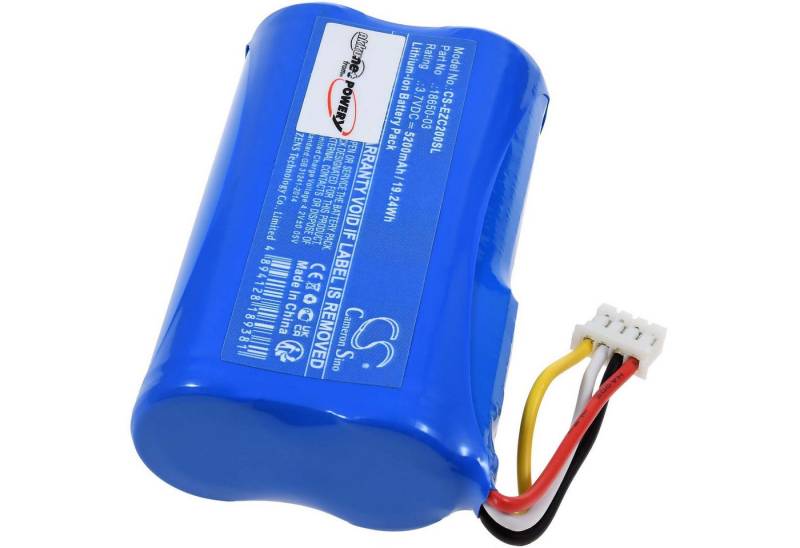 Powery Akku für ezviz Typ 18650-03 Kamera-Akku 5200 mAh (3.7 V) von Powery