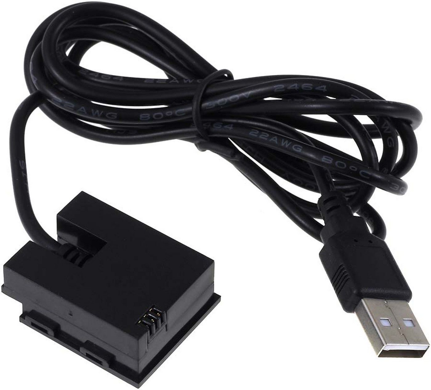 Powery Akkufachadapter für GoPro Hero 3+ Kamera-Netzteil Powery Akkufachadapter für GoPro Hero 3+ Kamera-Netzteil von Powery