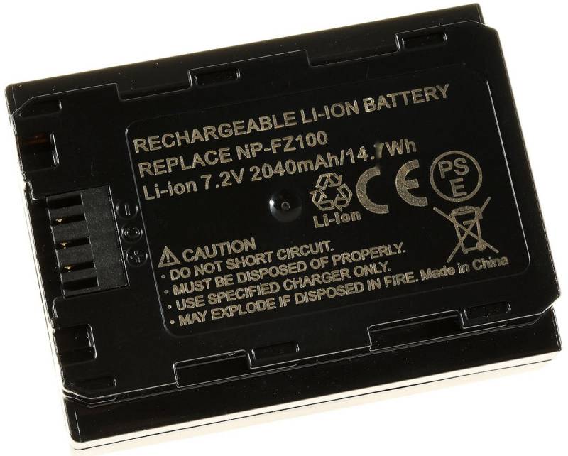 Powery Powerakku für Digitalkamera Sony Alpha 7 III Kamera-Akku 2040 mAh (7.2 V) von Powery