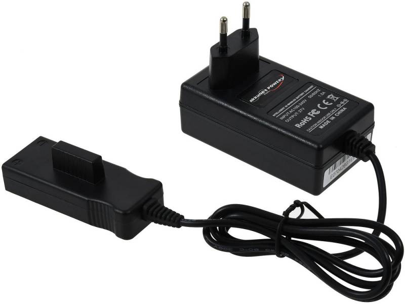 Powery Ladegerät für Gardena Akkutyp 8834-20 Netzteil von Powery
