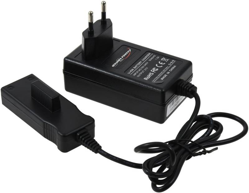 Powery Ladegerät für Gardena Akkutyp 8878 Netzteil von Powery