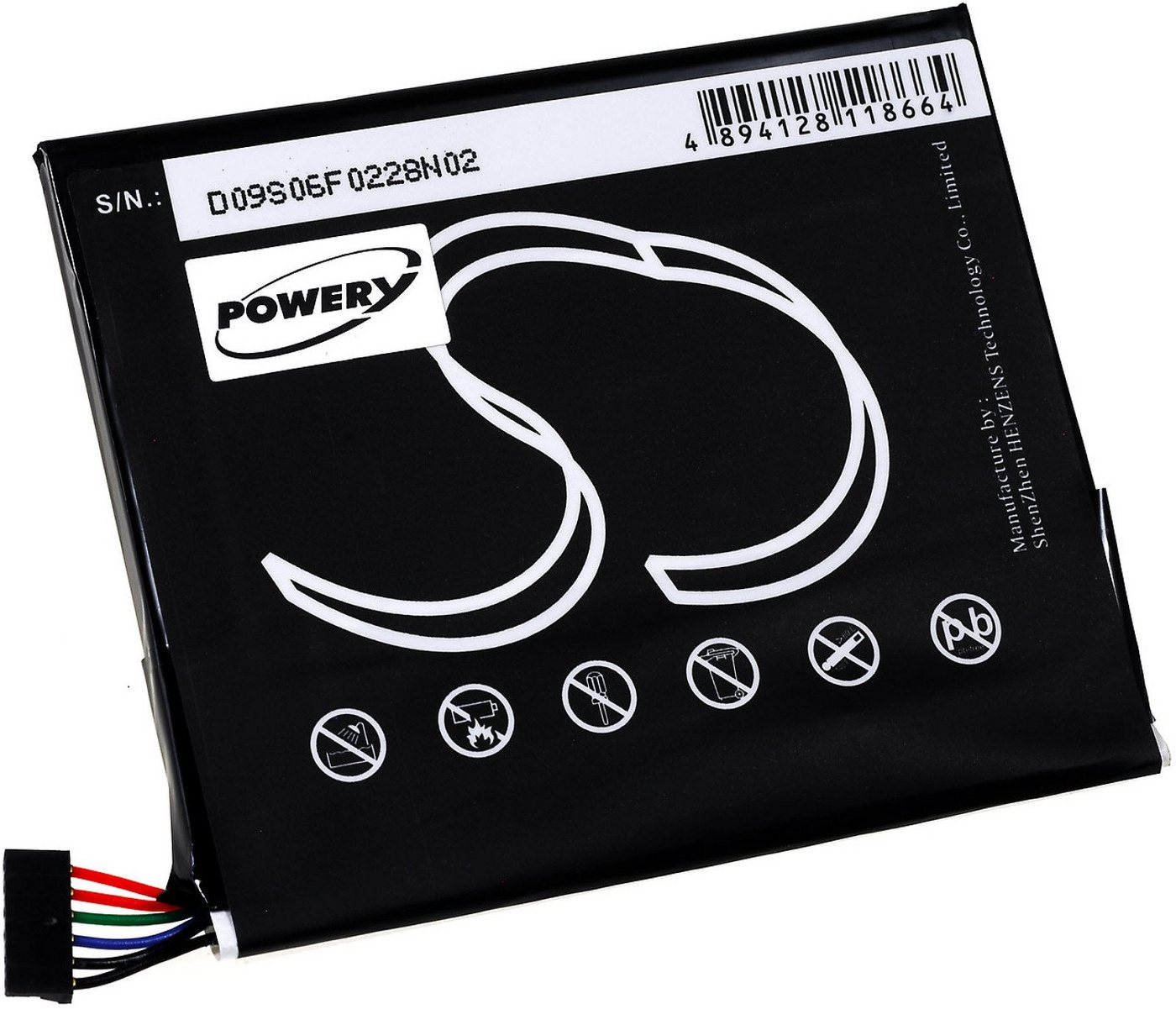 Powery Laptop-Akku 3050 mAh (3.85 V) von Powery
