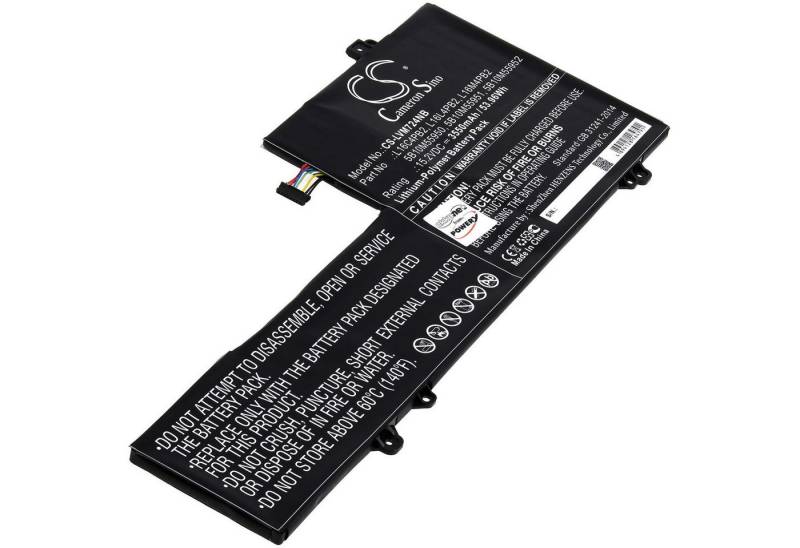 Powery Akku für Laptop Lenovo IdeaPad 720S-14IKBR 81BD003FGE Laptop-Akku 3550 mAh (15.2 V) von Powery
