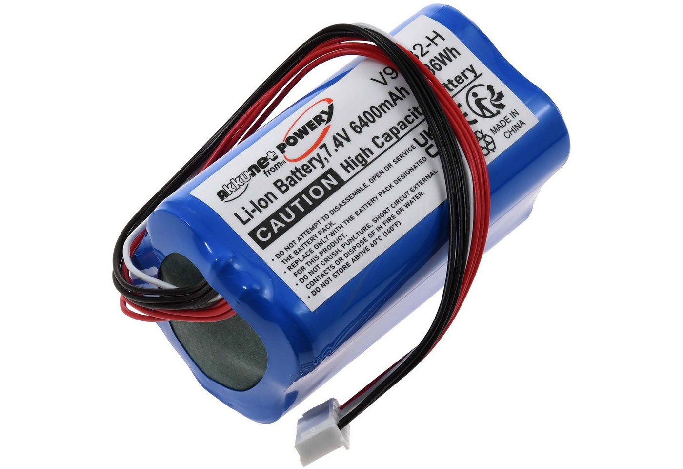 Powery Powerakku für Marshall Typ 7252-XML-SP Akku 6400 mAh (7.4 V) von Powery