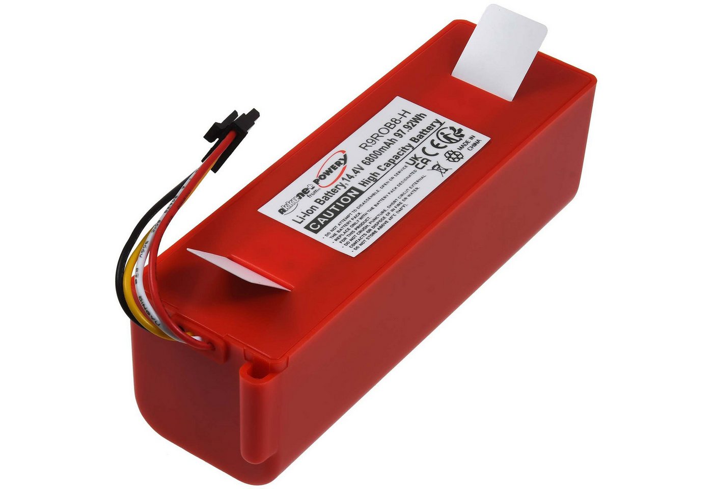 Powery Powerakku für Roborock S7MP52-00 Staubsauger-Akku 6800 mAh (14.4 V) von Powery