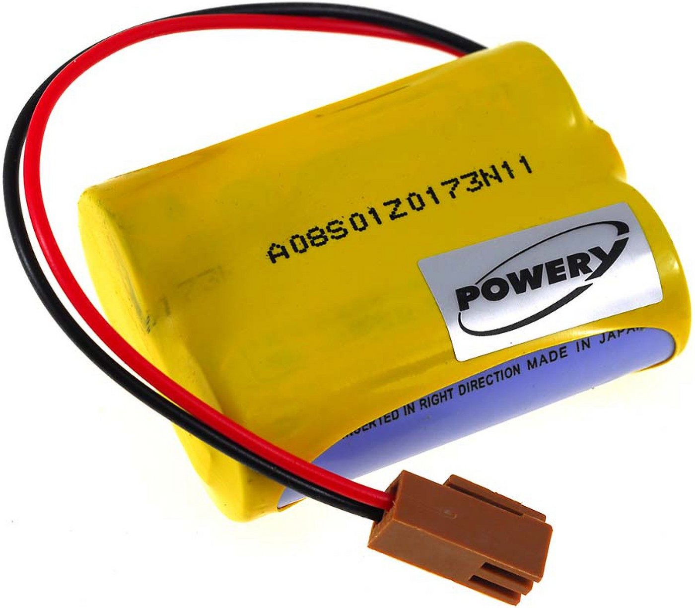 Powery SPS-Lithiumbatterie für GE FANUC A06 Batterie, (6 V) von Powery