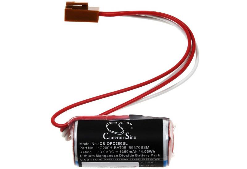 Powery SPS-Lithiumbatterie kompatibel mit Omron C60PF Batterie, (3 V) von Powery