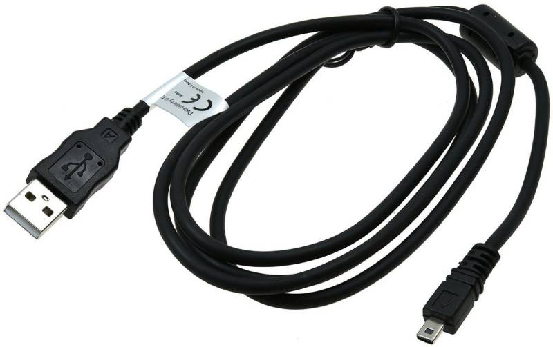 Powery USB-Datenkabel für Panasonic Lumix DMC-FZ1000 USB-Kabel, (0 cm) von Powery