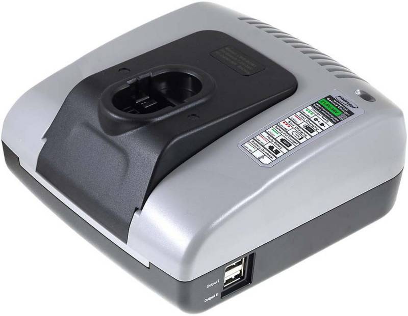 Powery Ladegerät für Akku Würth Akku-Bohrhammer ABH 20-SLS neuere Version Werkzeug-Akku-Ladetechnik von Powery