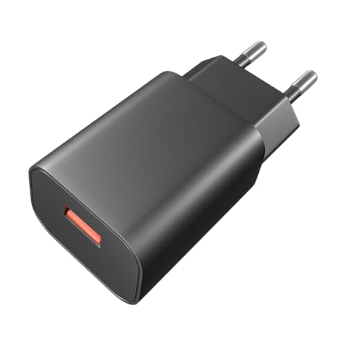 Powice 15W US B A Ladegerät, 5V/3A US B Ladegerät, US B Adapter, USB Netzteil, USB Geeignet für Mobiltelefone, Kopfhörer, Schreibtischlampen, Bluetooth Lautsprecher und Andere Kleingeräte von Powice