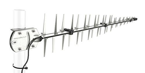 Poynting Antennas 5G/LTE Mast A-LPDA-0092-LTE Set Silber SMA (M) 2 x 11dBi SMA Male Set von AllNet
