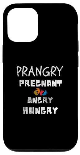 Hülle für iPhone 12/12 Pro Prangry Schwangere wütend hungrig Schwangerschaft Definition Frauen von Prangry Pregnancy Apparel