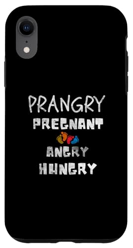 Hülle für iPhone XR Prangry Schwangere wütend hungrig Schwangerschaft Definition Frauen von Prangry Pregnancy Apparel
