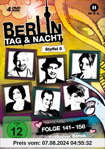 Berlin - Tag & Nacht - Staffel 08 (Folge 141-158) [4 DVDs] von Prashant Prabhakar