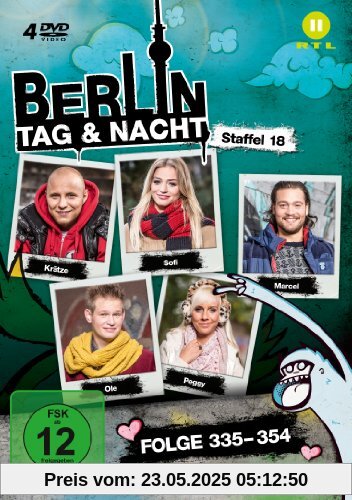 Berlin - Tag & Nacht - Staffel 18 (Folge 335-354) [4 DVDs] von Prashant Prabhakar