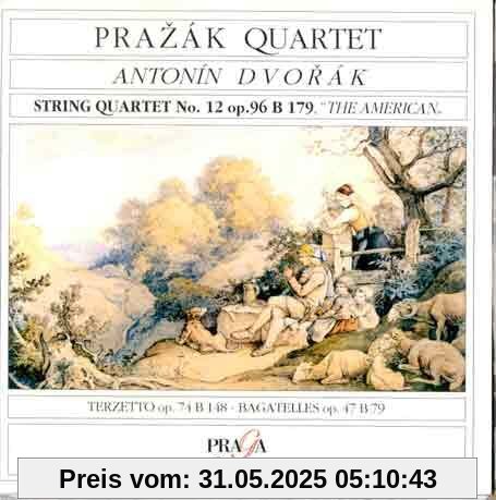 Dvorak: String Quartet No.12 Op. 96 / Terzetto op.74 / Bagatelles op. 47 von Prazak Quartet