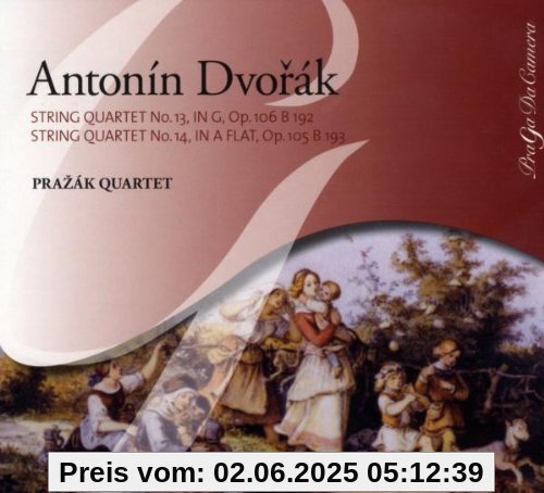 Streichquartette 13 & 14 von Prazak Quartet
