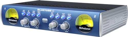 PreSonus BlueTube DP V2, 2-Kanal, Dual-Pfad Röhrenvorverstärker und DI-Box für Mikrofone und Instrumente von PreSonus