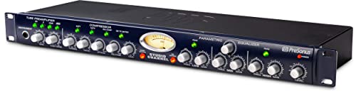 PreSonus Studio-Kanal, 1-Kanal Vakuum-Rohr Kanalzug und DI mit Röhrenvorverstärker, Kompressor und EQ für Mikrofone und Instrumente von PreSonus