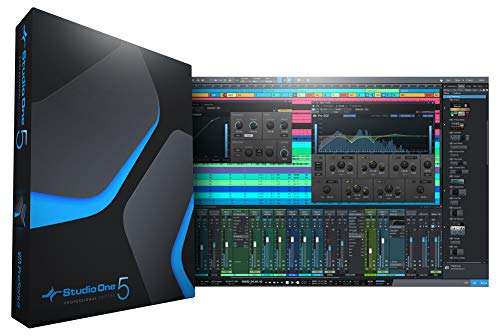 PreSonus Studio One 5 Professional (Karte Herunterladen), komponieren, aufnehmen, produzieren, mischen und mastern mit einer preisgekrönten DAW von PreSonus