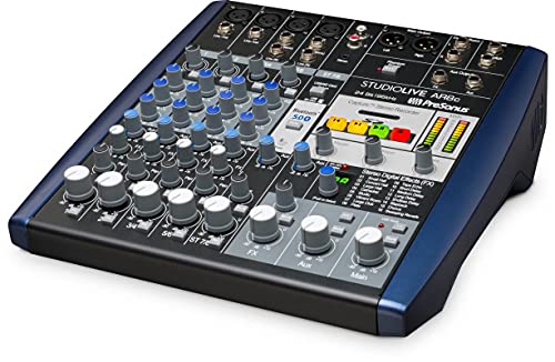 PreSonus StudioLive AR8c Analog-Mixer/Audio-Interface 8-Kanal-USB-C-kompatibel/SD-Stereo-Recorder PreSonus StudioLive AR8c Analog-Mixer/Audio-Interface 8-Kanal-USB-C-kompatibel/SD-Stereo-Recorder von PreSonus