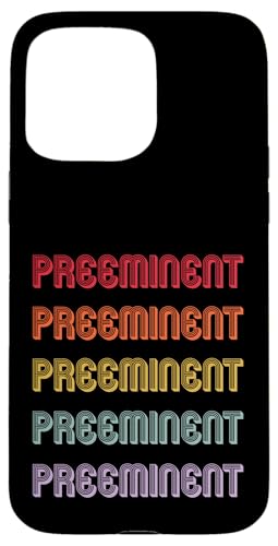 Vorstehend Hülle für iPhone 15 Pro Max von Preeminent Apparel