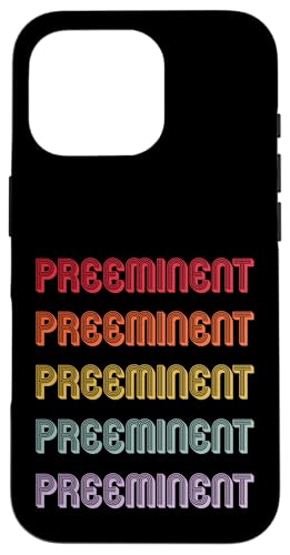 Vorstehend Hülle für iPhone 16 Pro von Preeminent Apparel