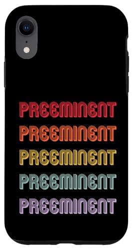 Vorstehend Hülle für iPhone XR von Preeminent Apparel