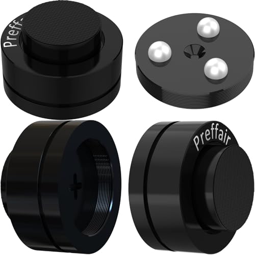 Preffair Drehteller, Anti-Vibrations-Isolationsfüße, Lautsprecherfüße, Isolatoren, Subwoofer, Stoßdämpfer, Ständer, Lautsprecher, Kegel-Pads mit Keramikperlen für DAC-Recorder, HiFi-Verstärker Preffair Drehteller, Anti-Vibrations-Isolationsfüße, Lautsprecherfüße, Isolatoren, Subwoofer, Stoßdämpfer, Ständer, Lautsprecher, Kegel-Pads mit Keramikperlen für DAC-Recorder, HiFi-Verstärker von Preffair