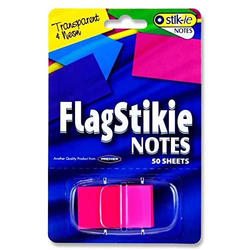 Premier Stationery W2155722 Stik-ie Notes Pop-Up-Flagge, 43 x 24 mm, 12 Stück von Premier Stationery