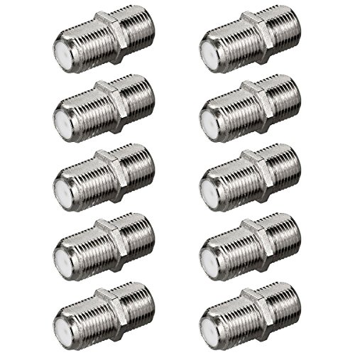 Premium X 10x F-Verbinder SAT Buchse/Buchse für F-Stecker Koaxial Antennenkabel Premium X 10x F-Verbinder SAT Buchse/Buchse für F-Stecker Koaxial Antennenkabel von Premium X