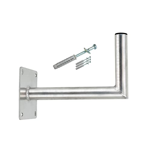 Premium X 40cm Wandhalter Aluminium XXL Wandplatte Winkel-Halter für SAT-Schüssel Satelliten-Antenne Schraubensatz Premium X 40cm Wandhalter Aluminium XXL Wandplatte Winkel-Halter für SAT-Schüssel Satelliten-Antenne Schraubensatz von Premium X