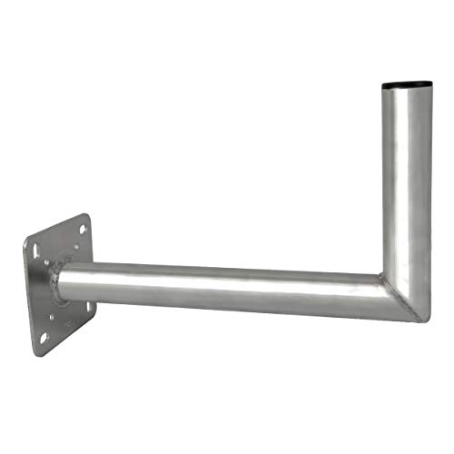 Premium X 55cm Wandhalter Aluminium SAT Wandhalterung für Satellitenschüssel ALU Wand-Halter 550mm von Premium X