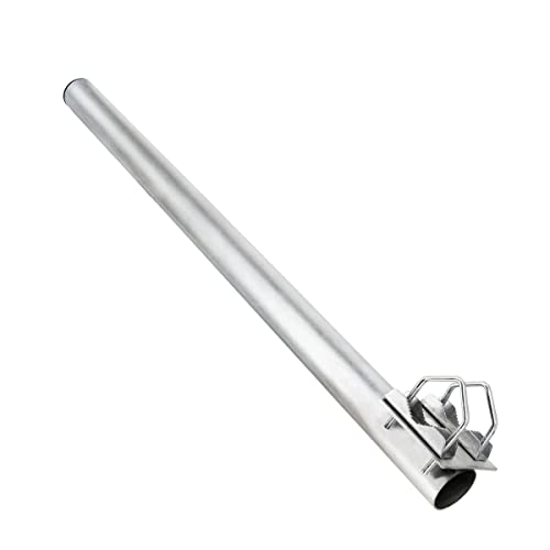 Premium X Balkon-Halter 40cm Ø 48mm Stahl Mast Geländer-Halterung für Satelliten-Schüssel SAT-Antenne Ausleger Mastaufsatz Mast-Verlängerung von Premium X