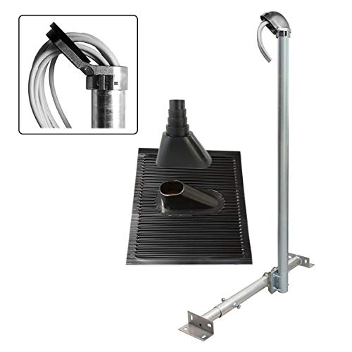 Premium X Basic X120-48 SAT TV Dachsparrenhalter 120cm Mast 48mm Dach-Sparren-Halterung für Satelliten-Antenne Satellitenschüssel | Dachabdeckung Set schwarz | Kabeldurchführung ALU-Mastkappe Premium X Basic X120-48 SAT TV Dachsparrenhalter 120cm Mast 48mm Dach-Sparren-Halterung für Satelliten-Antenne Satellitenschüssel | Dachabdeckung Set schwarz | Kabeldurchführung ALU-Mastkappe von Premium X