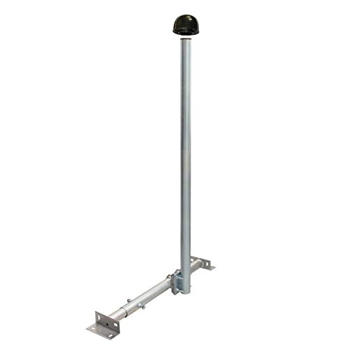 Premium X Basic X120-48 SAT TV Teleskop Dachsparrenhalter 120cm Mast Stahl Dach-Sparren-Halterung für Satelliten-Antenne Satellitenschüssel Mastkappe bis 18 Koax-Kabel Premium X Basic X120-48 SAT TV Teleskop Dachsparrenhalter 120cm Mast Stahl Dach-Sparren-Halterung für Satelliten-Antenne Satellitenschüssel Mastkappe bis 18 Koax-Kabel von Premium X