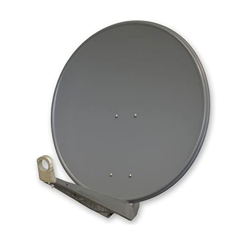 PremiumX DELUXE80 Satellitenschüssel 80 cm Sat Schüssel aus Aluminium in Anthrazit Offset Satelliten Antenne FullHD 3D 4K Ultra HD PremiumX DELUXE80 Satellitenschüssel 80 cm Sat Schüssel aus Aluminium in Anthrazit Offset Satelliten Antenne FullHD 3D 4K Ultra HD von Premium X