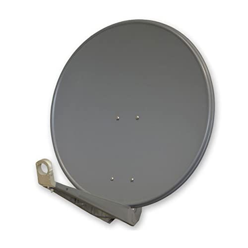 PremiumX DELUXE85 Satellitenschüssel 85 cm Sat Schüssel aus Aluminium in Anthrazit Offset Satelliten Antenne FullHD 4K UltraHD PremiumX DELUXE85 Satellitenschüssel 85 cm Sat Schüssel aus Aluminium in Anthrazit Offset Satelliten Antenne FullHD 4K UltraHD von Premium X