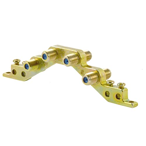 Premium X Erdungsblock 4-Fach F-Erdungsblock für Koax Leitungen SAT Blitzschutz Block Potentialausgleich F-Verbinder Premium X Erdungsblock 4-Fach F-Erdungsblock für Koax Leitungen SAT Blitzschutz Block Potentialausgleich F-Verbinder von Premium X