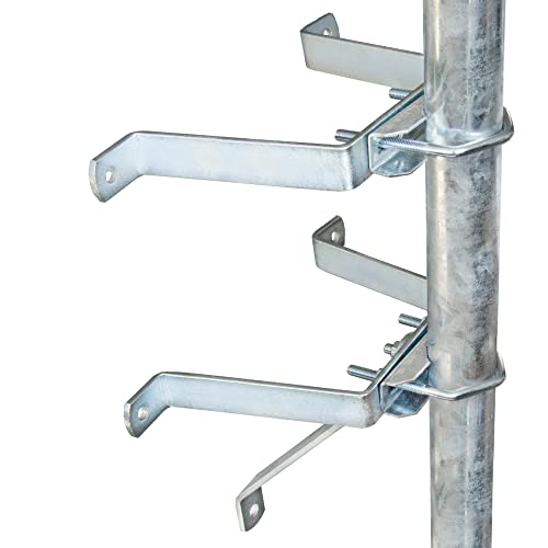 Premium X Mauerhalter 10cm Stahl verzinkt SAT Wandabstandshalter Wandbefestigung Stangenbefestigung Masthalter Wand für Mast bis Ø 60mm Halterung Satellitenschüssel Antenne Premium X Mauerhalter 10cm Stahl verzinkt SAT Wandabstandshalter Wandbefestigung Stangenbefestigung Masthalter Wand für Mast bis Ø 60mm Halterung Satellitenschüssel Antenne von Premium X