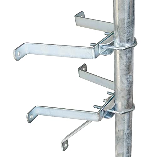 Premium X Mauerhalter 20cm Stahl verzinkt SAT Wandabstandshalter Wandbefestigung Stangenbefestigung Masthalter Wand für Mast bis Ø 60mm Halterung Satellitenschüssel Antenne Premium X Mauerhalter 20cm Stahl verzinkt SAT Wandabstandshalter Wandbefestigung Stangenbefestigung Masthalter Wand für Mast bis Ø 60mm Halterung Satellitenschüssel Antenne von Premium X