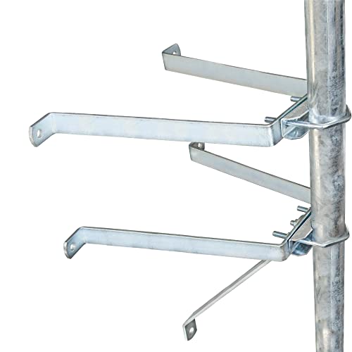 Premium X Mauerhalter 50cm Stahl verzinkt SAT Wandabstandshalter Wandbefestigung Stangenbefestigung Masthalter Wand für Mast bis Ø 60mm Halterung Satellitenschüssel Antenne Premium X Mauerhalter 50cm Stahl verzinkt SAT Wandabstandshalter Wandbefestigung Stangenbefestigung Masthalter Wand für Mast bis Ø 60mm Halterung Satellitenschüssel Antenne von Premium X