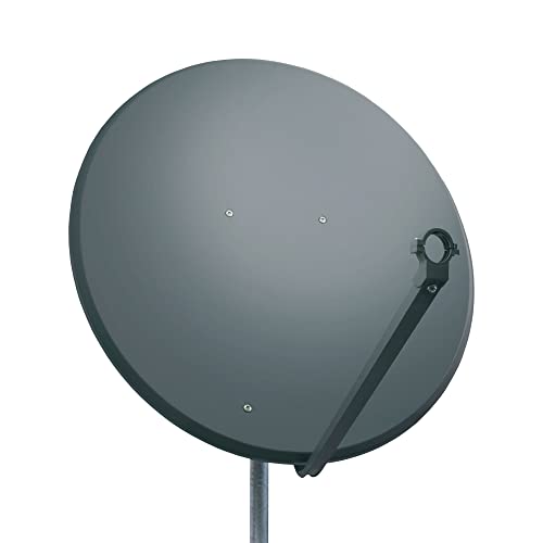 PremiumX PXS100 Satellitenschüssel 100cm Stahl Anthrazit Satellitenantenne SAT Spiegel mit LNB-Tragarm und Masthalterung PremiumX PXS100 Satellitenschüssel 100cm Stahl Anthrazit Satellitenantenne SAT Spiegel mit LNB-Tragarm und Masthalterung von Premium X