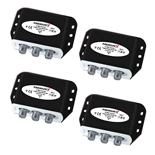 4X PremiumX DiSEqC Schalter 2/1 2.0 SAT Umschalter 2zu1 Switch mit Wetterschutzgehäuse 2-1 Satellitenweiche TV Verteiler Splitter 4X PremiumX DiSEqC Schalter 2/1 2.0 SAT Umschalter 2zu1 Switch mit Wetterschutzgehäuse 2-1 Satellitenweiche TV Verteiler Splitter von Premium X
