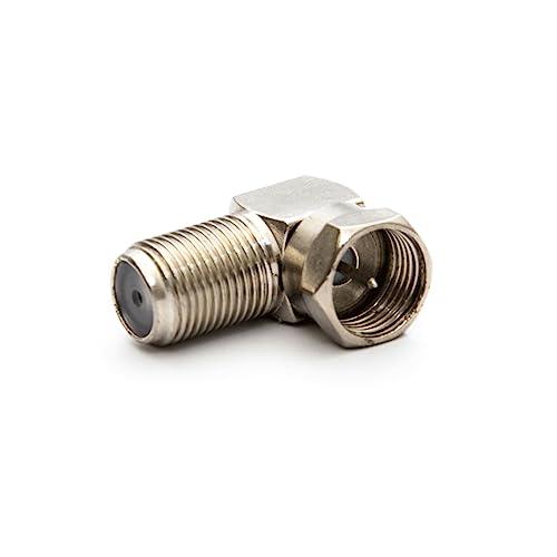 Premium X 50x F-Stecker F-Kupplung 90° Winkel Verbinder SAT-Adapter Premium X 50x F-Stecker F-Kupplung 90° Winkel Verbinder SAT-Adapter von Premium X