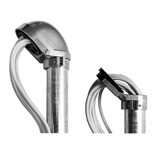 PremiumX Mastkappe mit Kabeldurchführung Aluminium für SAT Dachsparrenhalter Wandhalter Mast Durchmesser 48-52mm ALU PremiumX Mastkappe mit Kabeldurchführung Aluminium für SAT Dachsparrenhalter Wandhalter Mast Durchmesser 48-52mm ALU von Premium X