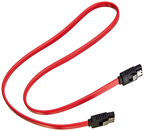 PremiumCord 0, 5m Datenkabel SATA 1, 5/ 3, 0 Gbit/ S, Metallriegel von PremiumCord