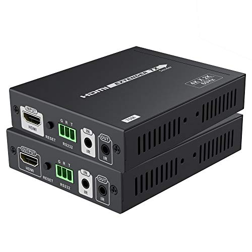 PremiumCord 4K HDMI 2.0 Extender bis zu 70 m über Patchkabel Cat5e / Cat6, HDbaseT 2.0, Metallgehäuse, Kompatibel mit 4K 2160p 60Hz UHD, Full HD 1080p, 3D, Dolby-True HD PremiumCord 4K HDMI 2.0 Extender bis zu 70 m über Patchkabel Cat5e / Cat6, HDbaseT 2.0, Metallgehäuse, Kompatibel mit 4K 2160p 60Hz UHD, Full HD 1080p, 3D, Dolby-True HD von PremiumCord