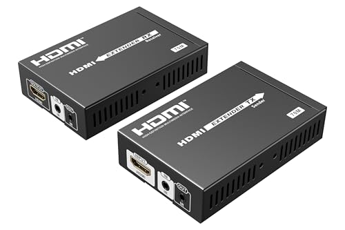 PremiumCord 4K HDMI Extender bis zu 70m über Patchkabel Cat5e / Cat6, HDBaseT, Metallgehäuse, Kompatibel mit 4K 2160p UHD, Full HD 1080p, 3D, Dolby-True HD PremiumCord 4K HDMI Extender bis zu 70m über Patchkabel Cat5e / Cat6, HDBaseT, Metallgehäuse, Kompatibel mit 4K 2160p UHD, Full HD 1080p, 3D, Dolby-True HD von PremiumCord
