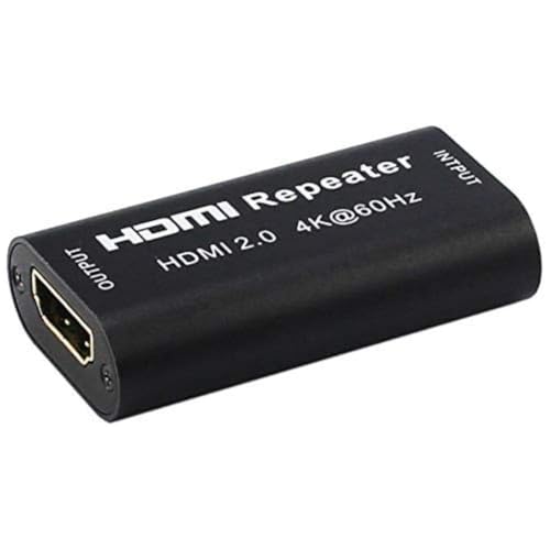PremiumCord 4K HDMI Repeater bis zu 40 m, HDMI 2.0, Metallgehäuse, Video Auflösung 4Kx2K 2160p UHD @ 60Hz, Full HD 1080p, 3D, HDCP, Farbe schwarz PremiumCord 4K HDMI Repeater bis zu 40 m, HDMI 2.0, Metallgehäuse, Video Auflösung 4Kx2K 2160p UHD @ 60Hz, Full HD 1080p, 3D, HDCP, Farbe schwarz von PremiumCord